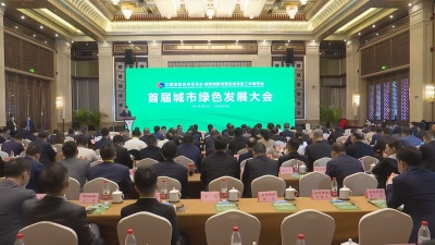 德州市委副书记张传忠率队出席首届城市绿色发展大会