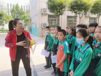 【这就是山东·德州】夏津县实验小学把数学课堂搬出教室