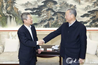 刘家义会见中国农业发展银行客人
