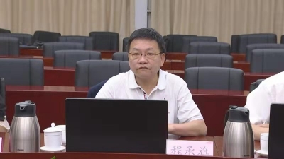 程承旗一行来德州市考察投资环境|杨洪涛会见