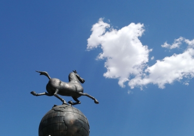 德州天空又刷屏！今天蓝天白云美“炸”屏幕