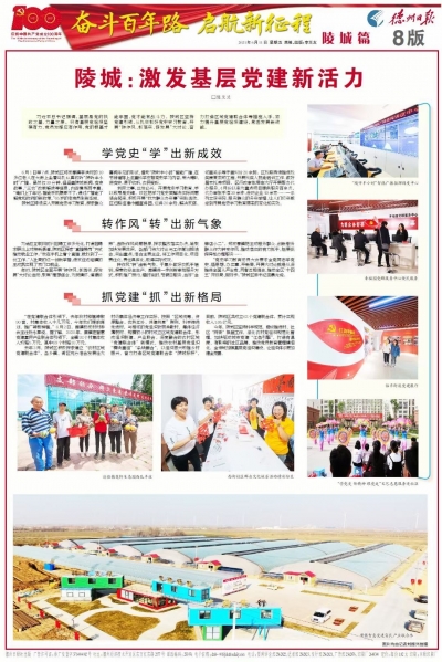奋斗百年路 启航新征程 | 陵城：激发基层党建新活力