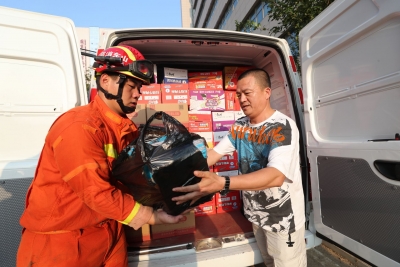 德州爱心企业赴豫慰问德州消防指战员