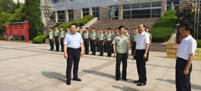 田卫东走访慰问德州军分区 武警官兵消防指战员和优抚对象 | 弘扬双拥光荣传统 增进军政军民团结