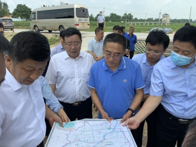 副省长汲斌昌来德州检查防汛工作 杨洪涛参加