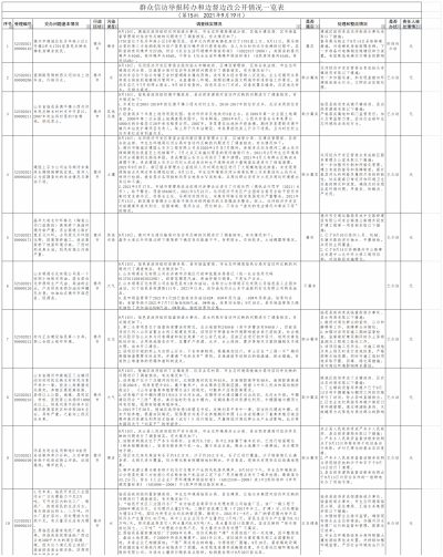 中央第二生态环境保护督察组转办信访举报件（第十五批）德州市办理情况