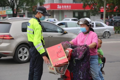 三大战役 全警参与！德城开展交通秩序整治百日攻坚