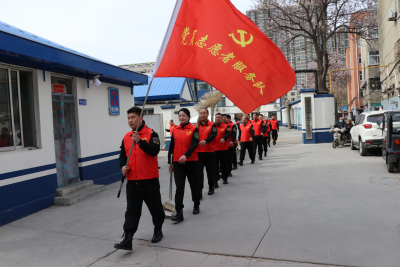 为民服务践初心 志愿服务促创城 | 德州市金盾保安服务有限责任公司深入社区开展志愿服务活动