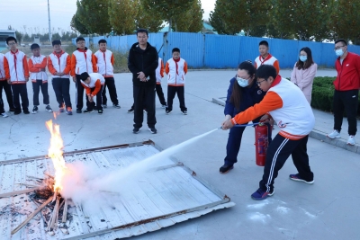 德州庆云消防宣传进校园 防火知识伴成长