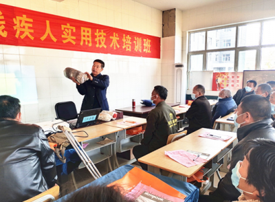 学党史办实事 | 陵城糜镇：残疾人“家门口”学技术