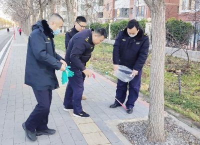 捡起小烟头 带动大文明 | 德州经开区开展“烟头不落地”系列活动