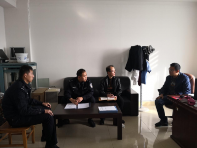 武城县公安局网安大队：检查互联网企业 筑牢网络安全防线