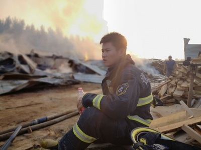 市消防救援支队消防员胡腾飞 | 蹈火海勇当尖兵