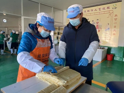 庆云镇刘谟村：做大做精豆腐产业 产业振兴富村富民