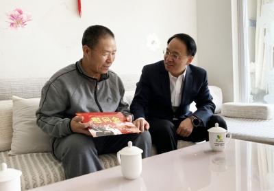 德州市委副书记、代市长朱开国到经开区走访慰问