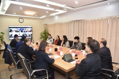 国侨办“网上外派教师试点”项目暨德州学院援助韩国光州中国学校授课开班仪式举行