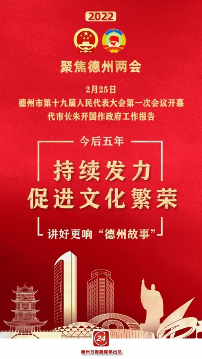 海报 | 未来5年，德州在这9个方面持续发力