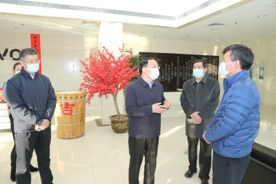 德州市委副书记、代市长朱开国到经开区调研