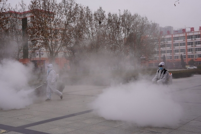 武城县60余所学校全面消杀保障开学