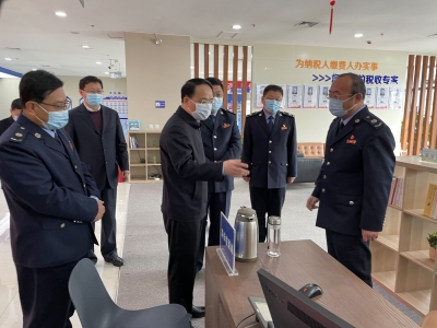 德州市委副书记、代市长朱开国到市税务局调研时强调：突出主责主业，服务发展大局