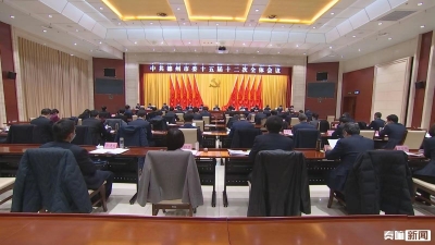 中国共产党德州市第十五届委员会第十二次全体会议公报