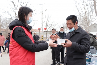 送汤圆 送健康 | 庆云中丁乡：温情满满庆元宵