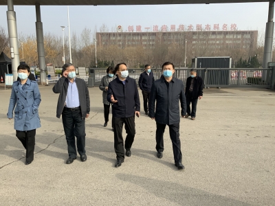 德州市委副书记、市长朱开国督导学校疫情防控工作 | 完善预案落细措施 守牢安全稳定底线