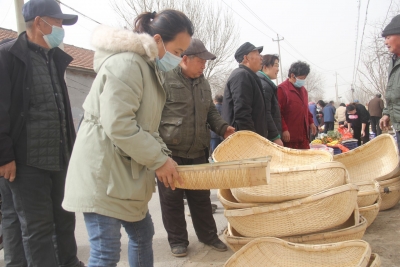 文化进万家 |德州陵城区糜镇： 二月二张习桥簸箕节万人喜闹春