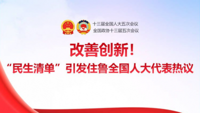 政能量丨改善创新！“民生清单”引发住鲁全国人大代表热议