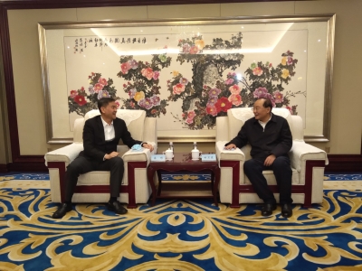 德州市委书记田卫东会见中国检测认证集团客人