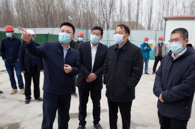 德州市委副书记、市长朱开国到运河经济开发区调研