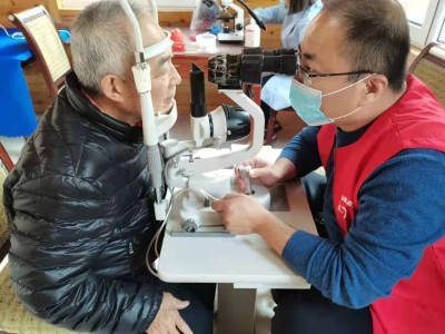 【为民办实事】省地矿局水文二队联合社区开展眼健康公益检查