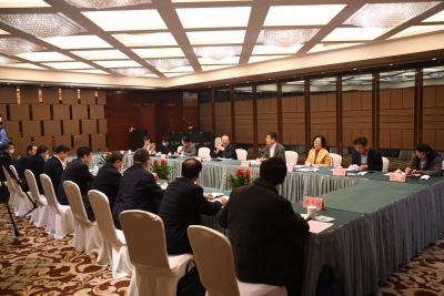 山东省政协副主席于国安一行来德州调研