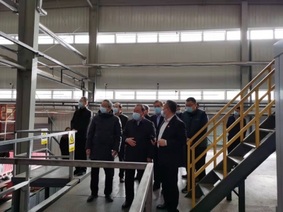 德州市政府党组副书记、一级巡视员刘长民调研现代物流业发展情况