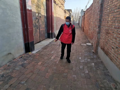 宁津：织密疫情防控网 千余名网格员在行动