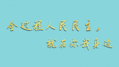两会手绘长卷：全过程人民民主，就在你我身边