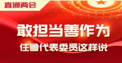 直通两会｜敢担当善作为，住鲁代表委员这样说