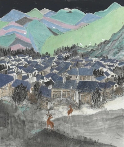 用笔墨传递抗疫力量 | 德州市美术馆抗击疫情作品云展览