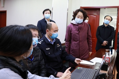 德州市委常委、宣传部部长祁小青在平原县调研督导疫情防控工作