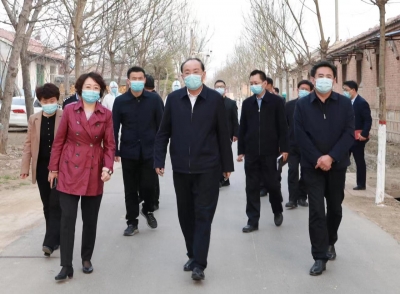 德州市委书记田卫东到平原县指导疫情处置工作