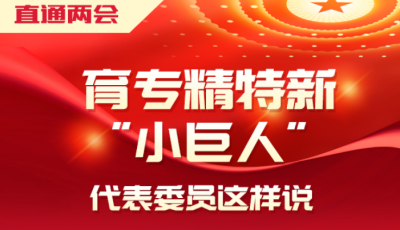 直通两会｜育专精特新“小巨人”，代表委员这样说