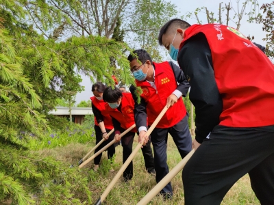共植爱心助残励志林 | 德州残联为创建国家生态园林城市植树添绿