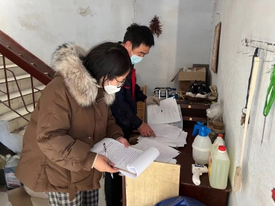 陵城安德街道纪工委｜全覆盖监督检查推动疫情防控措施落细落实