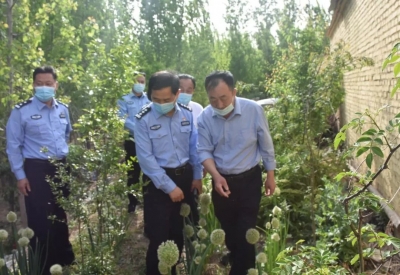 齐河公安：局长带队铲毒株