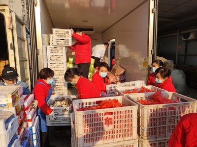 德百超市全力保供应战疫情，2天完成1000余户居民物资配送！