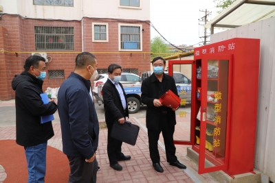 省地矿局水文二队：开展安全防范和疫情防控工作