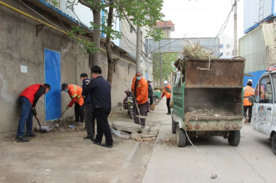 小巷虽“背”，但也要“美” | 平原县综合行政执法局开展城市背街小巷清理工作