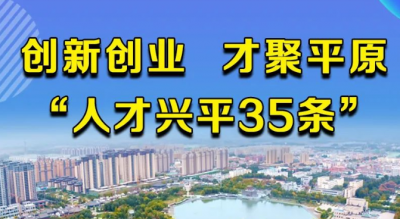 一图带你读懂平原县人才政策