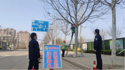 德州园林“剪”除隐患，整修树木200余株