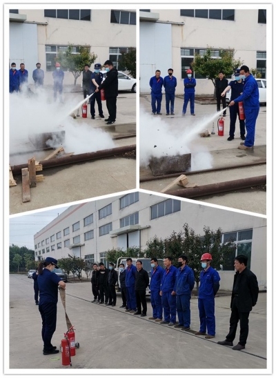 省地矿局水文二队开展消防安全进车间活动